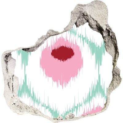 Adesivo effetto buco nel muro Illusione sonora nel cemento