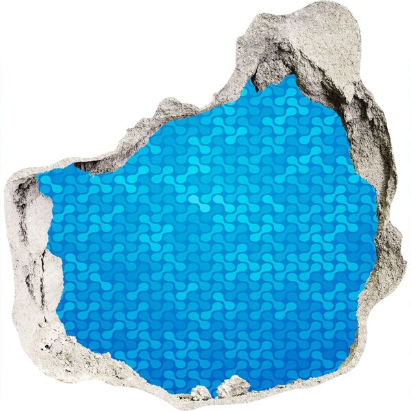 Finto buco nel muro 3D Riflesso dell'acqua