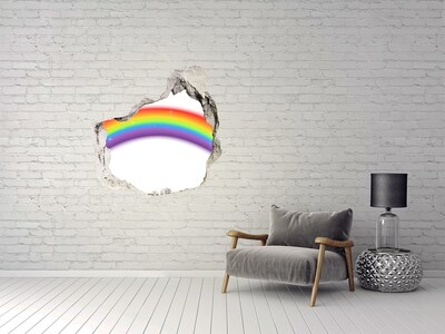 Finto buco nel muro 3D Perdita di luce arcobaleno
