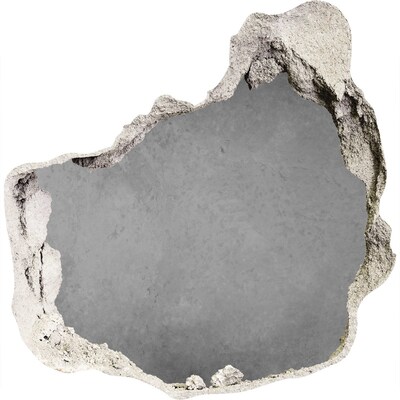 Finto buco nel muro 3D Muro crepato con vista sul cemento