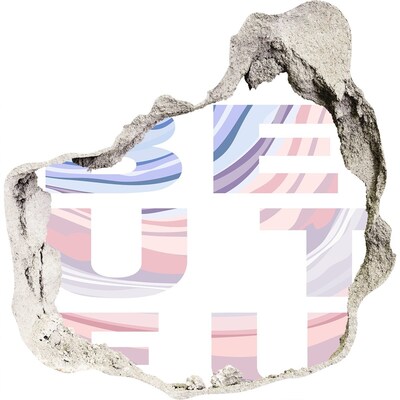 Finto buco nel muro 3D Interni in stile graffiti