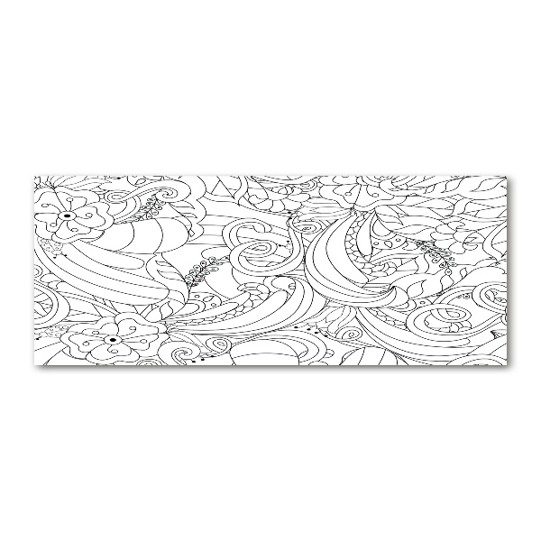 Quadro in vetro acrilico Ornamenti