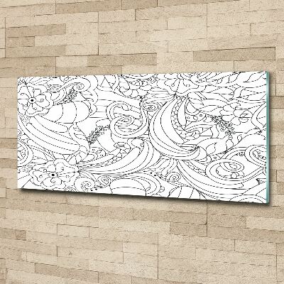 Quadro in vetro acrilico Ornamenti