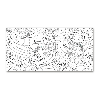 Quadro in vetro acrilico Ornamenti