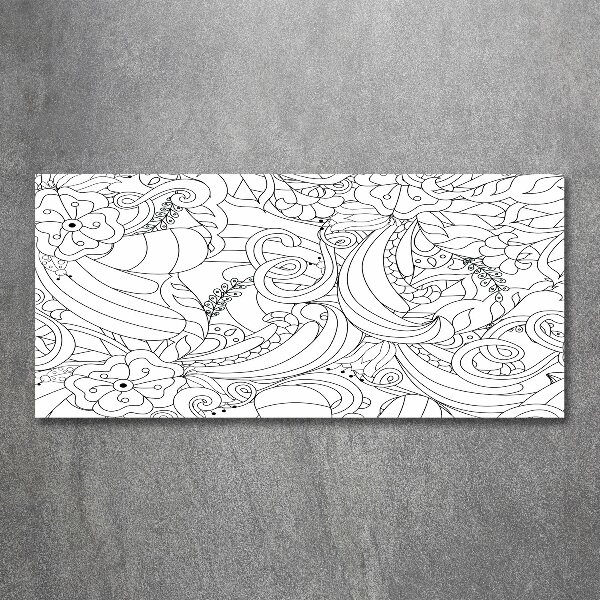 Quadro in vetro acrilico Ornamenti