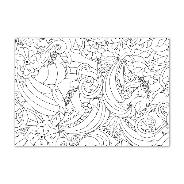 Quadro in vetro acrilico Ornamenti