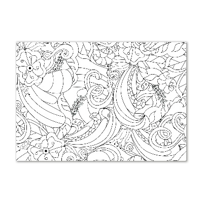 Quadro in vetro acrilico Ornamenti