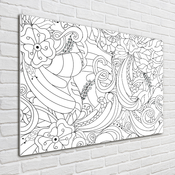 Quadro in vetro acrilico Ornamenti