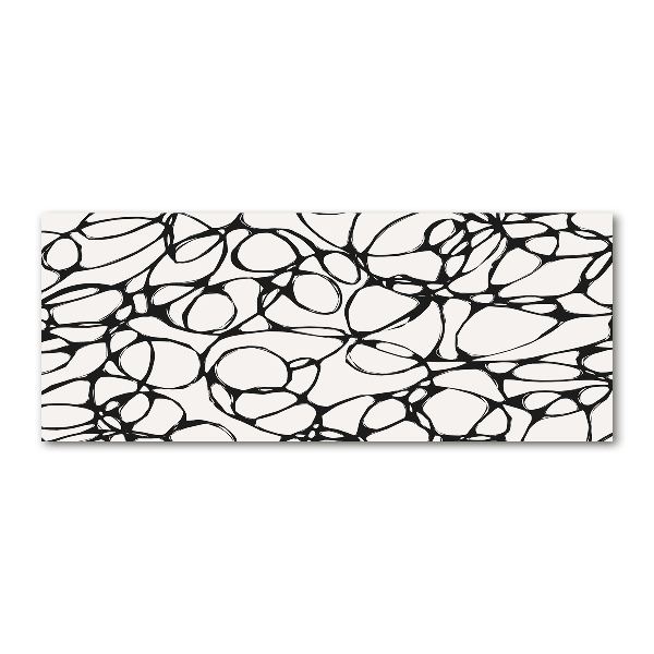 Quadro vetro acrilico Cerchi caotici