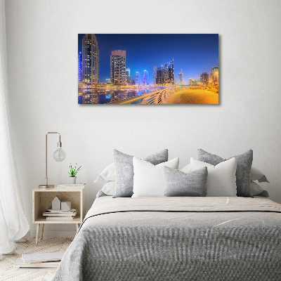 Quadro in vetro acrilico Dubai