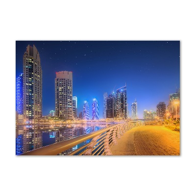 Quadro in vetro acrilico Dubai