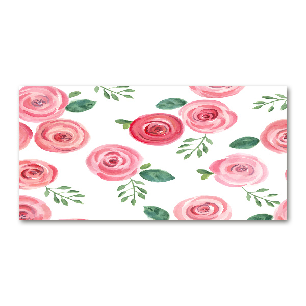 Quadro vetro acrilico Rose