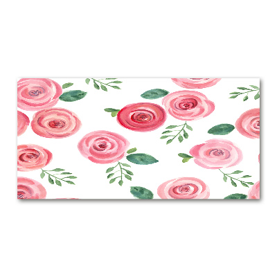 Quadro vetro acrilico Rose