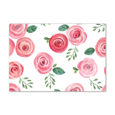 Quadro vetro acrilico Rose