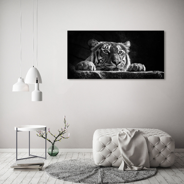 Quadro su vetro acrilico Tigre