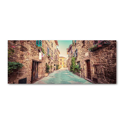 Quadro su vetro acrilico Strade italiane