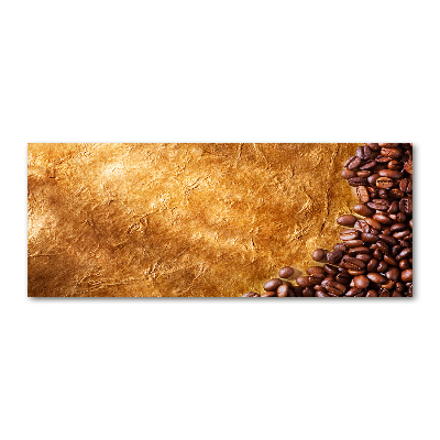 Quadro su vetro acrilico Chicchi di caffè