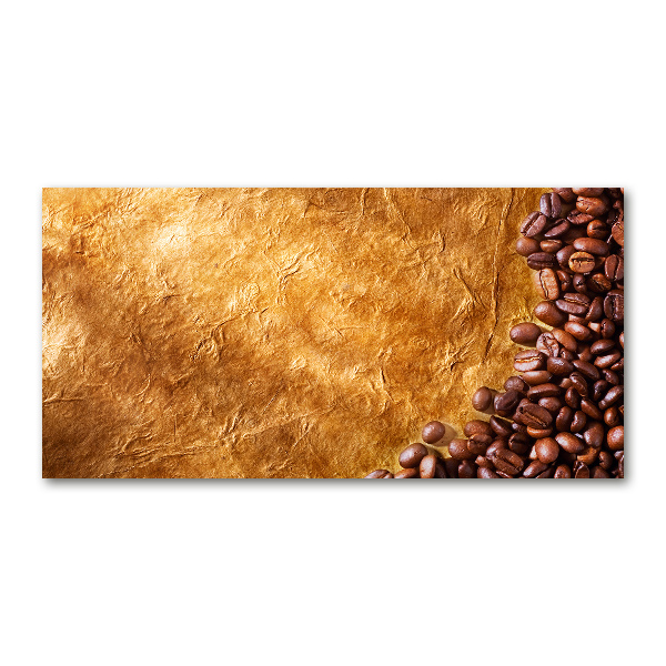 Quadro su vetro acrilico Chicchi di caffè