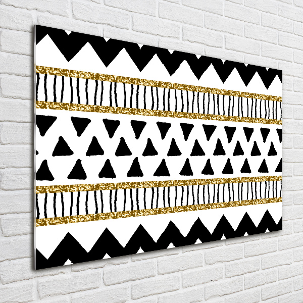 Quadro su vetro acrilico Di origine etnica