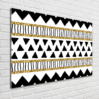 Quadro su vetro acrilico Di origine etnica