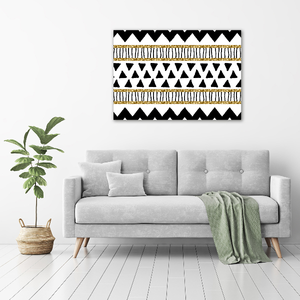 Quadro su vetro acrilico Di origine etnica