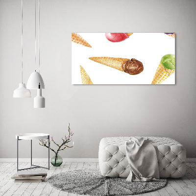 Quadro in vetro acrilico Gelato