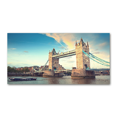 Quadro vetro acrilico Tower Bridge di Londra