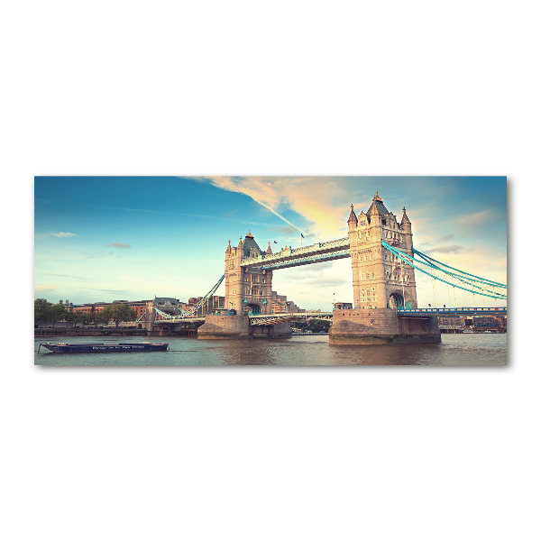 Quadro vetro acrilico Tower Bridge di Londra