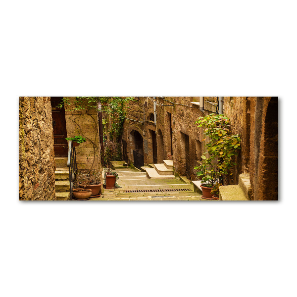 Quadro su vetro acrilico Strade italiane