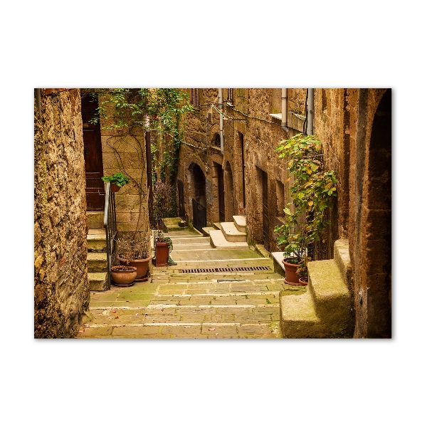 Quadro su vetro acrilico Strade italiane