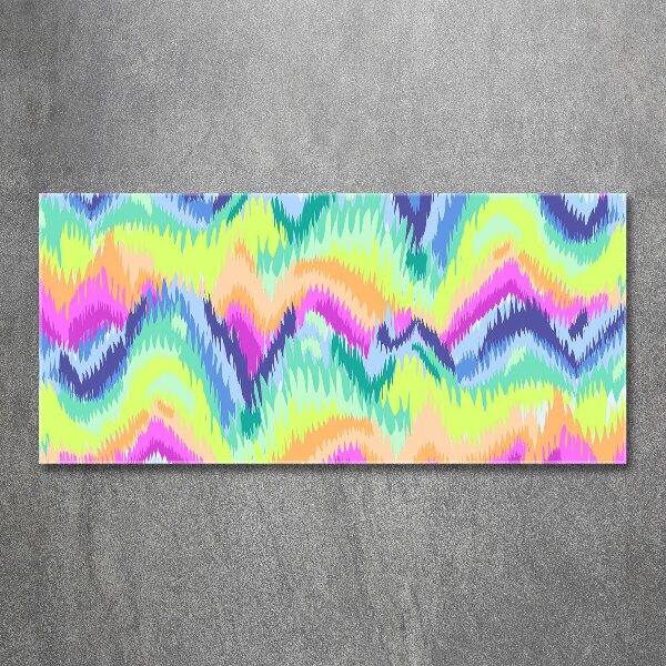 Quadro in vetro acrilico Sfondo arcobaleno