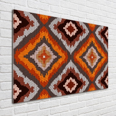 Quadro vetro acrilico Sfondo retrò