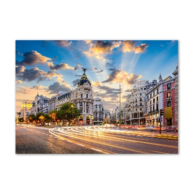 Quadro in vetro acrilico Madrid, Spagna