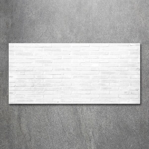 Quadro su vetro acrilico Muro di mattoni