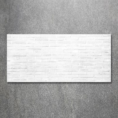Quadro su vetro acrilico Muro di mattoni