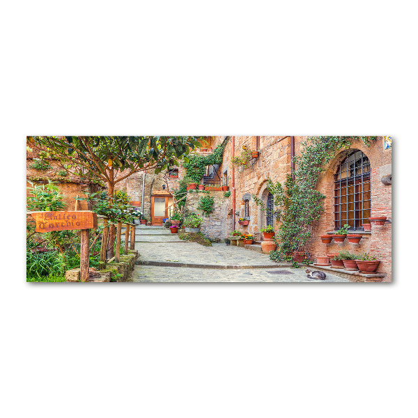 Quadro su vetro acrilico Strade italiane