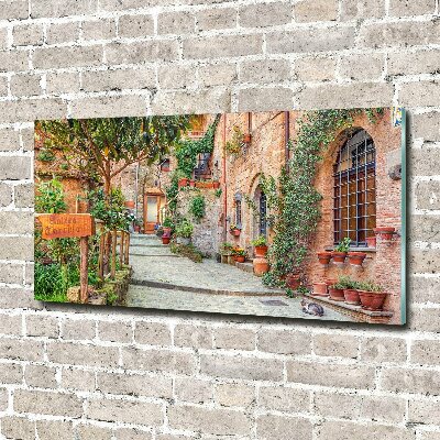 Quadro su vetro acrilico Strade italiane