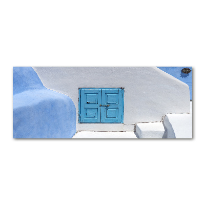 Quadro in vetro acrilico Santorini, Grecia
