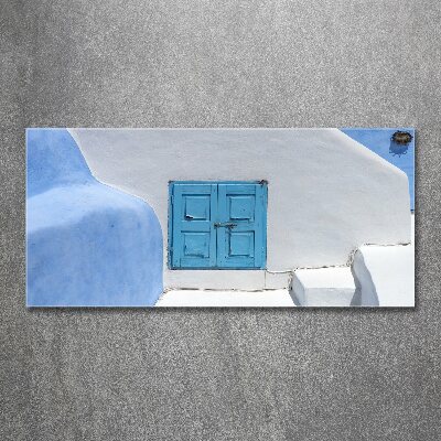 Quadro in vetro acrilico Santorini, Grecia