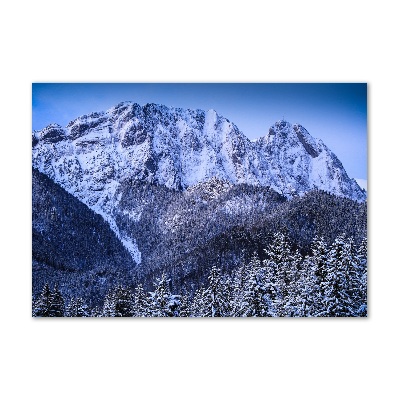 Quadro vetro acrilico Giewont, Monti Tatra