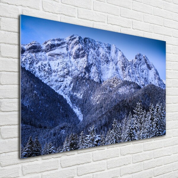 Quadro vetro acrilico Giewont, Monti Tatra