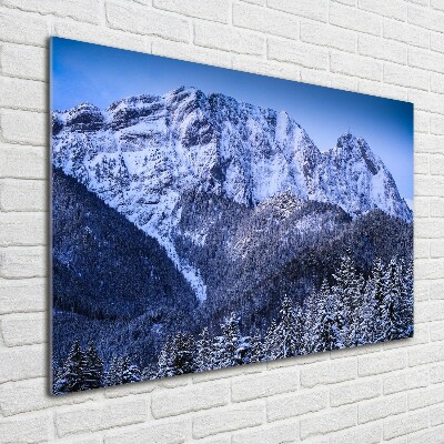 Quadro vetro acrilico Giewont, Monti Tatra