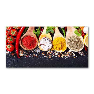 Quadro vetro acrilico Miscela di spezie
