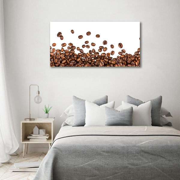 Quadro su vetro acrilico Chicchi di caffè