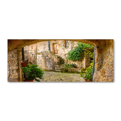 Quadro su vetro acrilico Strade italiane