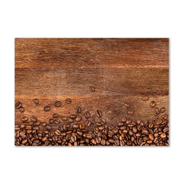 Quadro in vetro acrilico Chicchi di caffè