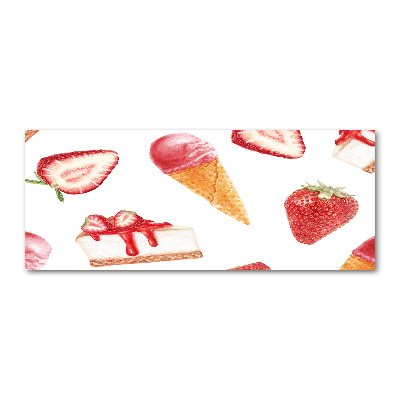 Quadro su vetro acrilico Dessert