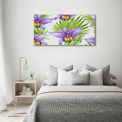 Quadro su vetro acrilico Orchidea