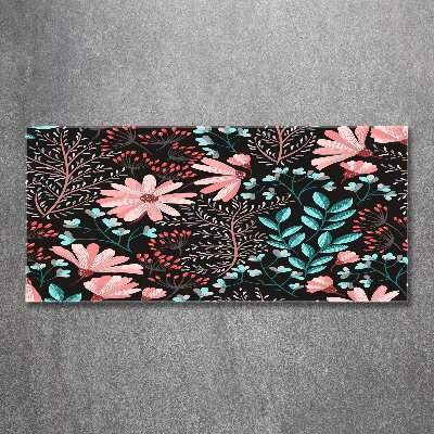 Quadro vetro acrilico Fiori primaverili