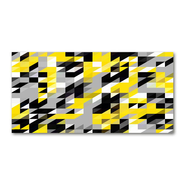 Quadro in vetro acrilico Sfondo geometrico